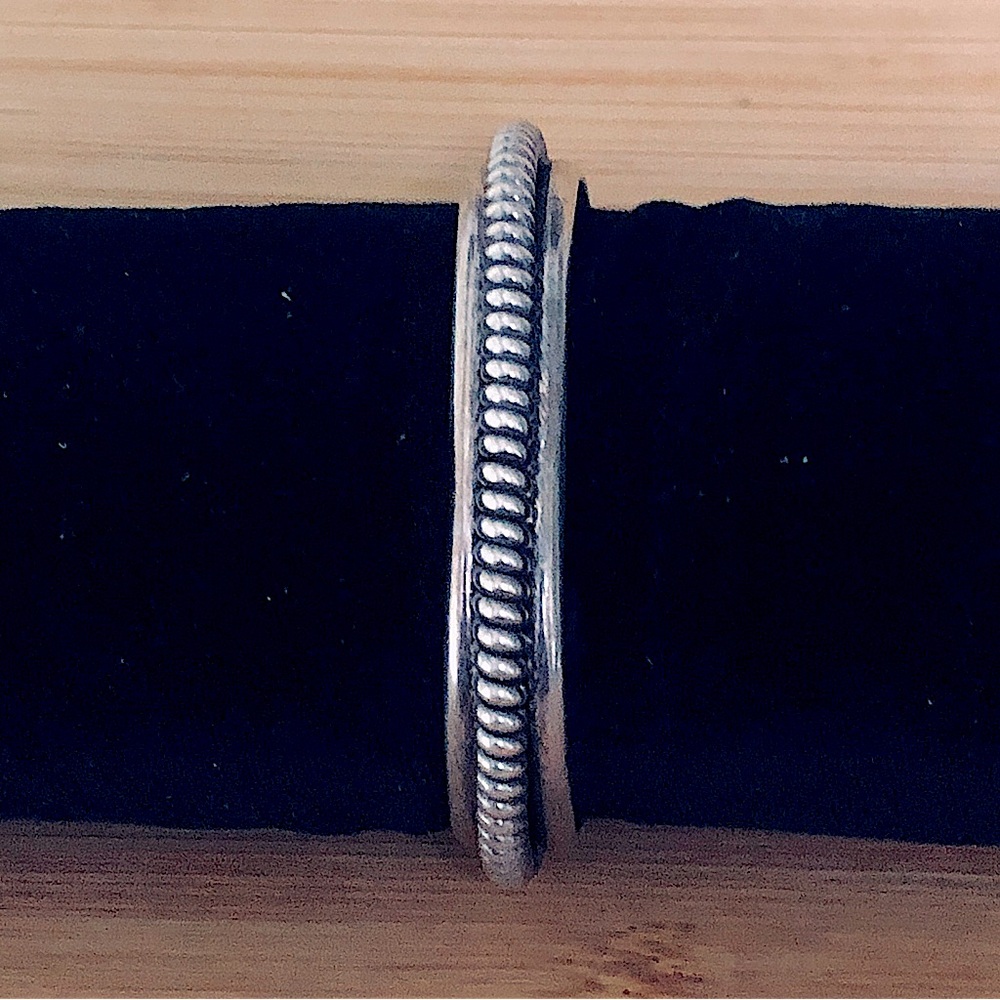 $286 Signed Gahe STERLING Vintage Estate Cuff